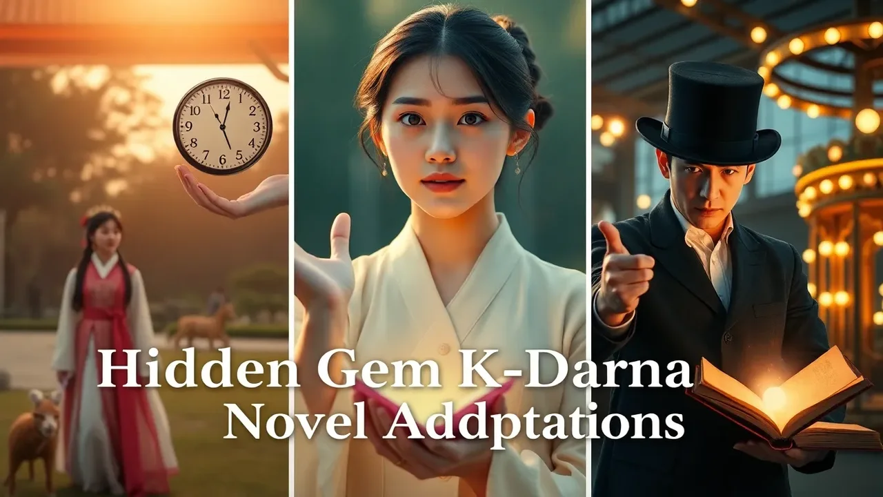 Hidden Gem K-Drama Novel Adaptations to Binge
